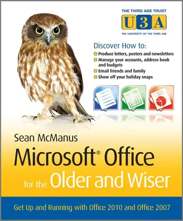 Cover of Microsoft Office for the Older and Wiser