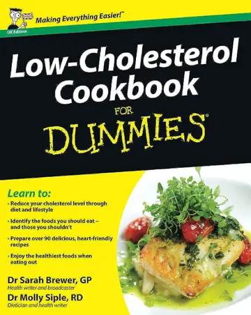 Cover of Low-Cholesterol Cookbook for Dummies, UK Edition
