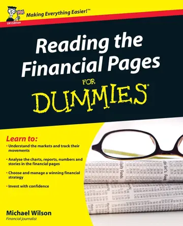 Cover of Reading the Financial Pages for Dummies