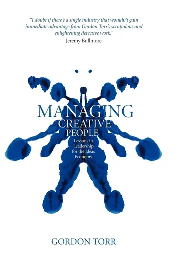 Cover of Managing Creative People