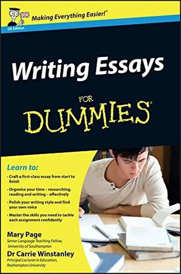 Cover of Writing Essays for Dummies