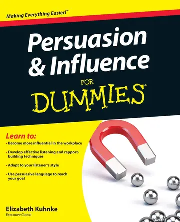 Cover of Persuasion & Influence for Dummies