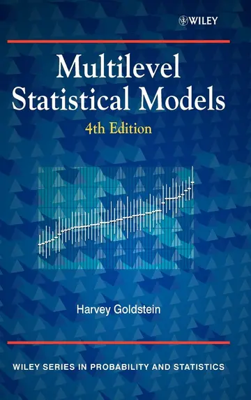 Cover of Multilevel Statistical Models