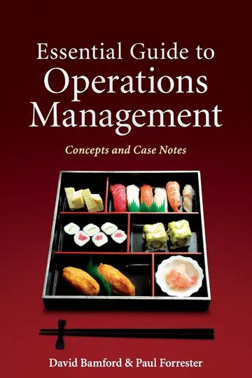 Cover of Essential Guide to Operations Management - Concepts and Case Notes