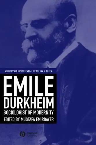 Cover of Emile Durkheim