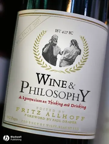 Cover of Wine and Philosophy
