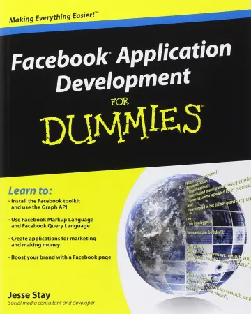 Cover of Facebook Application Development for Dummies