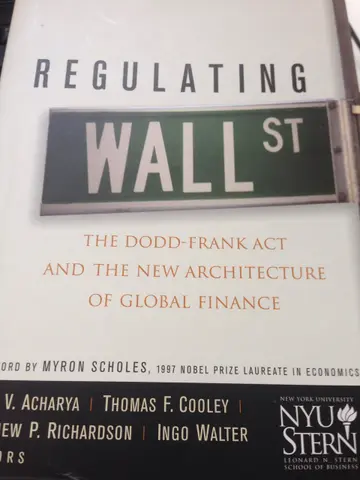 Cover of Regulating Wall Street