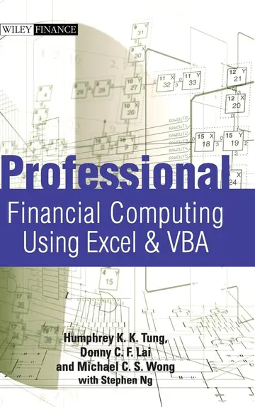 Cover of Professional Financial Computing Using Excel and VBA