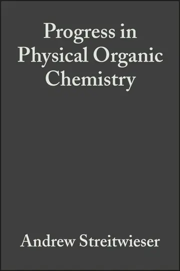 Cover of Progress in Physical Organic Chemistry