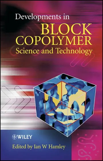 Cover of Developments in Block Copolymer Science and Technology