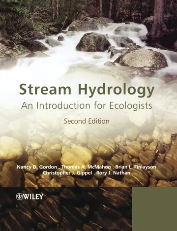 Cover of Stream Hydrology