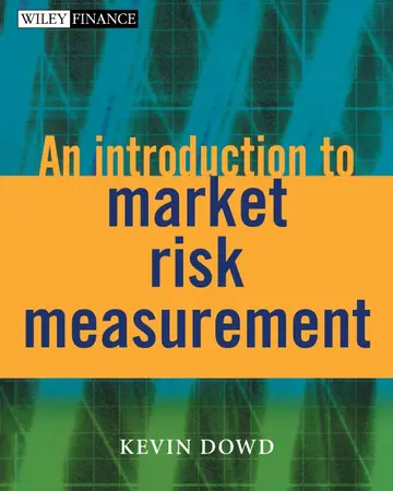 Cover of An Introduction to Market Risk Measurement