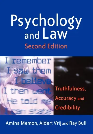 Cover of Psychology and Law