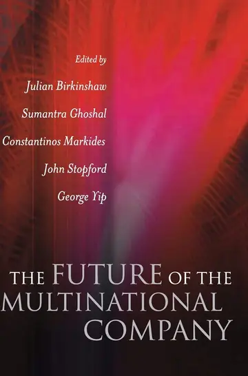 Cover of The Future of the Multinational Company