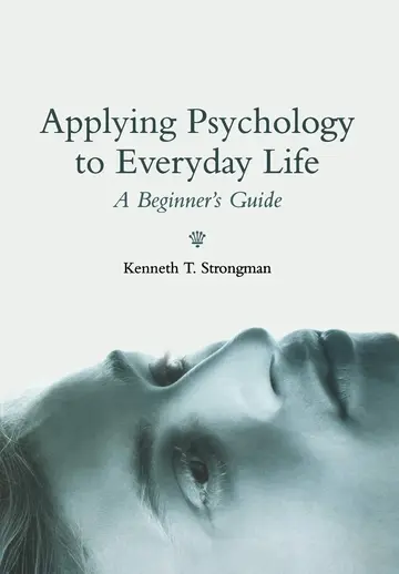 Cover of Applying Psychology to Everyday Life