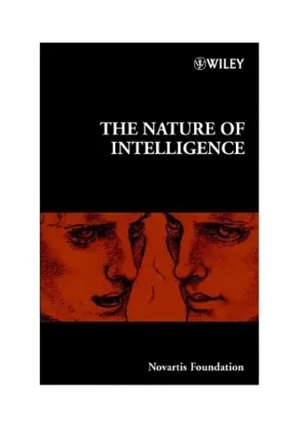 Cover of The Nature of Intelligence