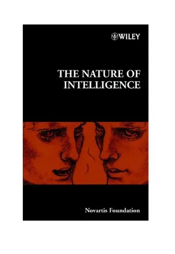 Cover of The Nature of Intelligence, No. 233