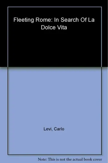 Cover of Fleeting Rome