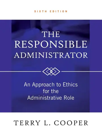 Cover of The Responsible Administrator