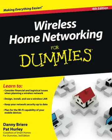Cover of Wireless Home Networking for Dummies