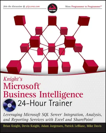 Cover of Knight's Microsoft Business Intelligence 24-Hour Trainer