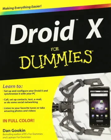 Cover of Droid X for Dummies