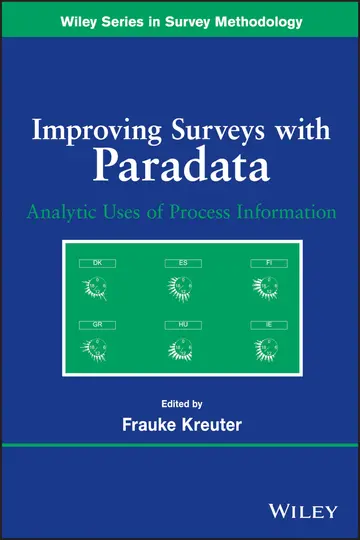 Cover of Improving Surveys with Paradata