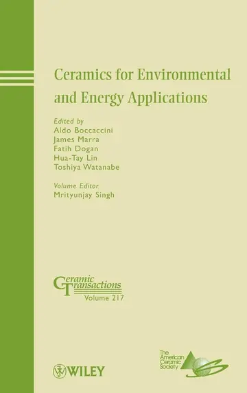 Cover of Ceramics for Environmental and Energy Applications