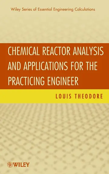 Cover of Chemical Reactor Analysis and Applications for the Practicing Engineer