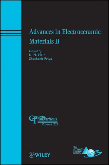 Cover of Advances in Electroceramic Materials II