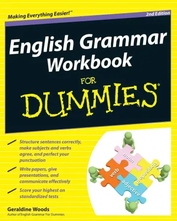 Cover of English Grammar Workbook for Dummies