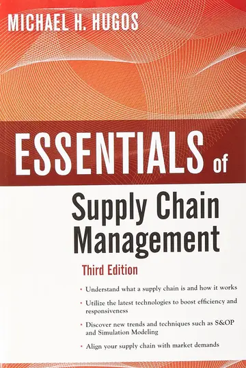Cover of Essentials of Supply Chain Management