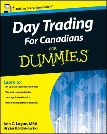 Cover of Day Trading for Canadians for Dummies