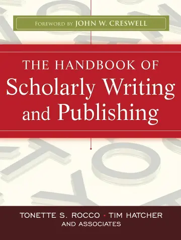 Cover of Handbook of Scholarly Writing and Publishing