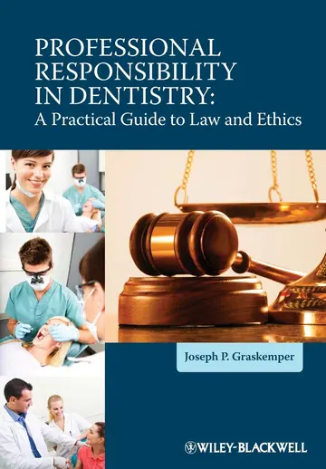 Cover of Professional Responsibility in Dentistry