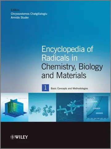 Cover of Encyclopedia of Radicals in Chemistry, Biology and Materials