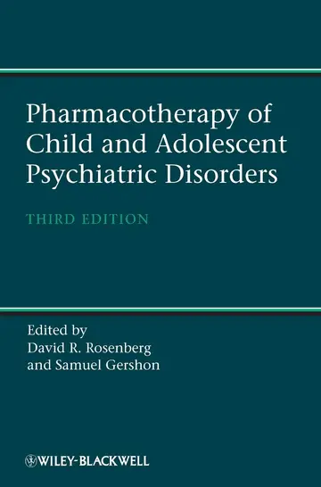 Cover of Pharmacotherapy of Child and Adolescent Psychiatric Disorders
