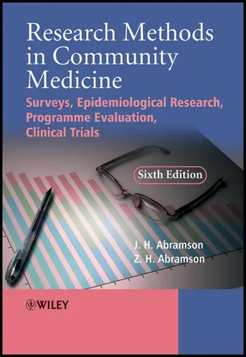 Cover of Research Methods Community Medicine 6e