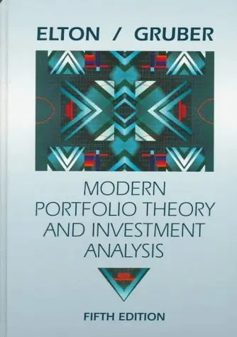 Cover of Modern Portfolio Theory and Investment Analysis