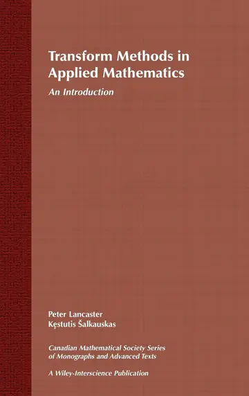 Cover of Transform Methods in Applied Mathematics