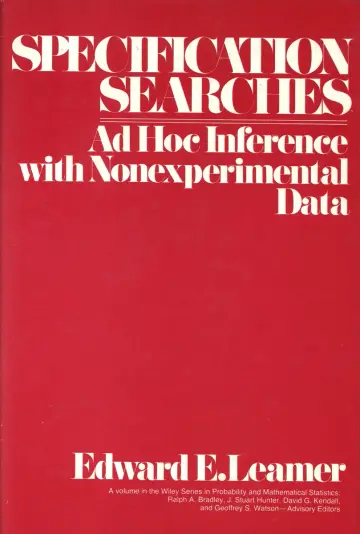 Cover of Specification Searches