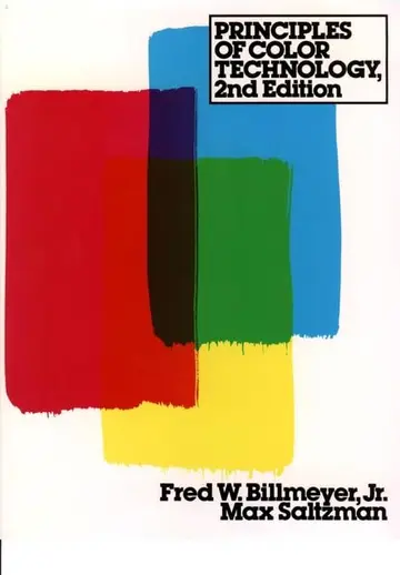 Cover of Principles of Color Technology