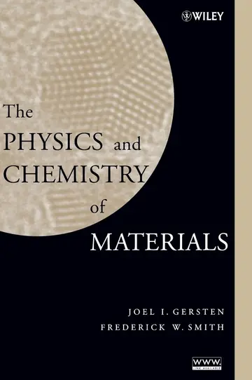 Cover of The Physics and Chemistry of Materials