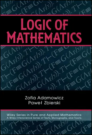 Cover of Logic of Mathematics