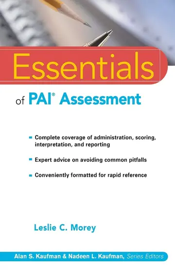 Cover of Essentials of Pai Assessment