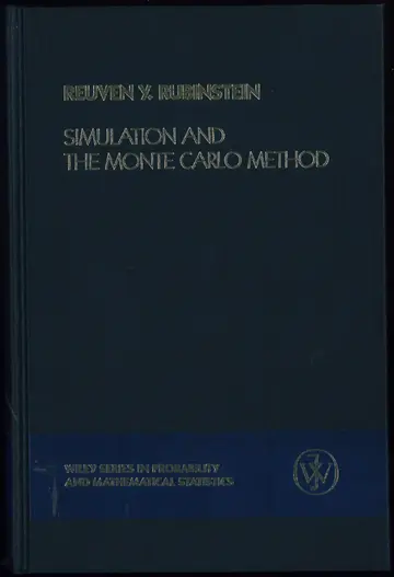 Cover of Simulation and the Monte Carlo Method