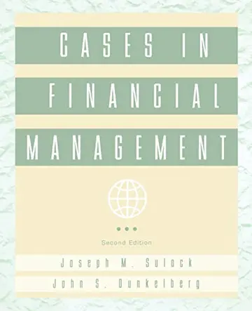 Cover of Cases in Financial Management