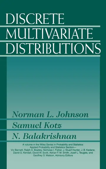 Cover of Discrete Multivariate Distributions