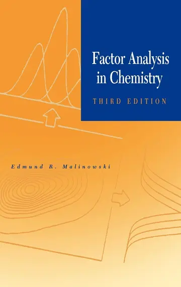 Cover of Factor Analysis in Chemistry